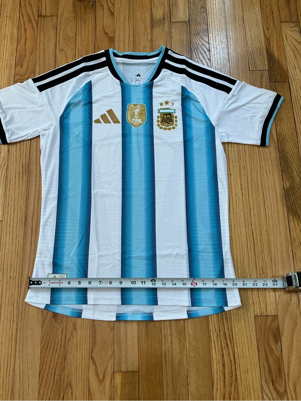 adidas Argentina Men's Home Soccer Jersey - Player Version